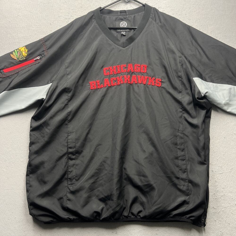 Chicago Blackhawks NHL Pullover Windbreaker Jacket‎ XXL